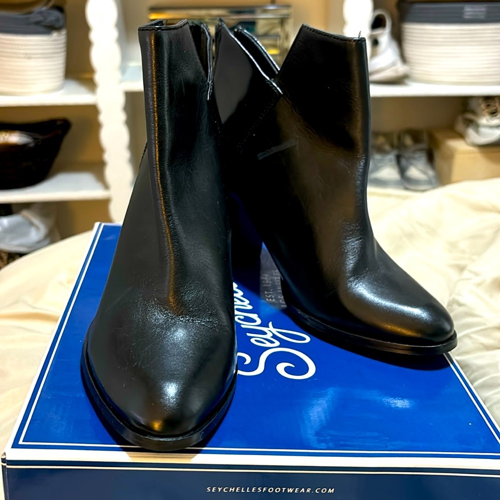 Seychelles Faithful Leather Boots Size 7